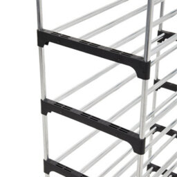Thehotsale 10 Tier Detachable Steel Tube Shoe Rack At The Entrance - thumbnail 5
