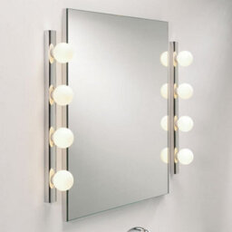 CGC Lighting Elena - Cgc Chrome 5 Light Hollywood Style Vanity Wall Light - thumbnail 1