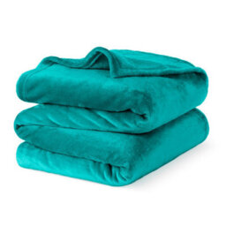 Livivo Luxury King Size Fleece Blanket With Velvet Finish  Ocean
