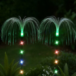 Leisurewize Solar Jellyfish Stake Lights (Pack Of 4) - thumbnail 6