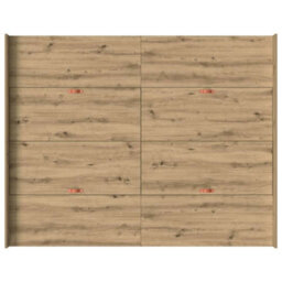 Berkfield Modern Storage Bed Frame Artisan Oak 160 X 200 Cm Engineered Wood - thumbnail 9