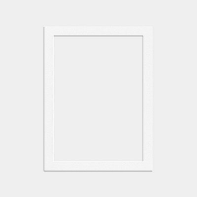 Ak Frames 80X60Cm White Picture Mounts To Fit 70X50Cm Aperture Size - Mount Board Only (No Frame Included) - image 1