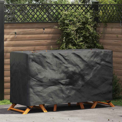 Walplus Outdoor Furniture Cover Black 180 X 70 X 90 Cm 420D - image 1