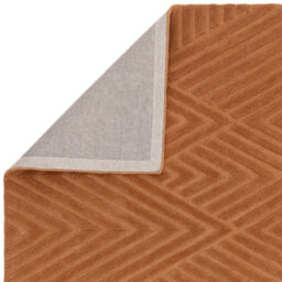 Brown Geometric Modern 10-14mm Thick Stain-Resistant Rug For Bedroom, Dining Room, Easy To Clean Wool Rug-200Cm X 290Cm - thumbnail 6