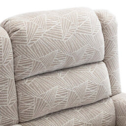 More4Homes Ashfield Electric Fabric Dual Motor Riser Rise Recliner Lift Mobility Tilt Chair Cream - thumbnail 3