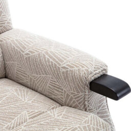 More4Homes Ashfield Electric Fabric Dual Motor Riser Rise Recliner Lift Mobility Tilt Chair Cream - thumbnail 4