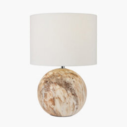 Pacific Lifestyle Set Of 2 Viejo Natural Stone Effect Ceramic Table Lamp - thumbnail 4