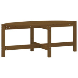 Walplus Coffee Table Honey Brown 118X63X45 Cm Solid Wood Pine - thumbnail 2