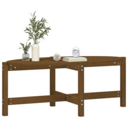 Walplus Coffee Table Honey Brown 118X63X45 Cm Solid Wood Pine - thumbnail 4