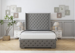 Comfort Beds Emily Pewter Dumfries Bed Frame - thumbnail 2