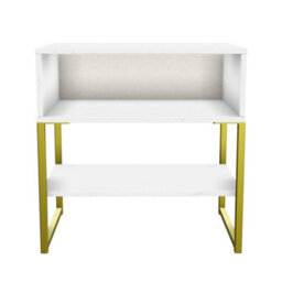 Tamworth Single Open Bedside Cabinet In Marble (Ready Assembled) - thumbnail 7