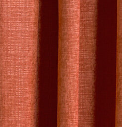Enhanced Living Matrix Orange 90 X 54 Inch (229X137Cm) Tape Top Thermal Noise Reducing Dim Out Curtains (Pair) - thumbnail 3