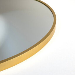 Nielsen Jaron Aluminium Wall Mirror, Round  80Cm - Gold - thumbnail 5