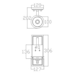 Luminosa Lighting Luminosa Hendrik 1 Light Bathroom Wall Light Polished Chrome Ip44, G9 - thumbnail 3