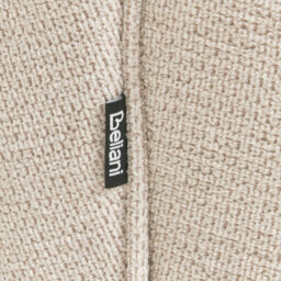 Wyld And Coco Novahome Beige Retro Armchair - Water-Repellent Fabric, Rubberwood Legs, Compact Design (W79 X D58 X H76Cm) - thumbnail 7