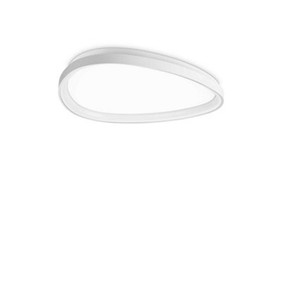 Ideal Lux Gemini 61Cm Dali Integrated Led Semi Flush Light White 3650Lm 3000K