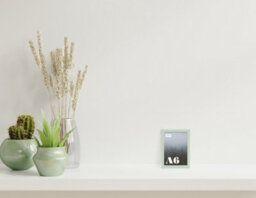 A6 Mint Green Picture Frame Fits A6 (10.5 X 14.8Cm - 4.1 X 5.8In) Poster, Photo, Artwork, Or Print. - thumbnail 4