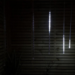 Samuel Alexander 15Pc 10.5M 70Cm Premier Snowing Shower Icicle Christmas Lights With 450 Cool White Leds - thumbnail 2