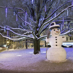 Samuel Alexander 15Pc 10.5M 70Cm Premier Snowing Shower Icicle Christmas Lights With 450 Cool White Leds - thumbnail 4