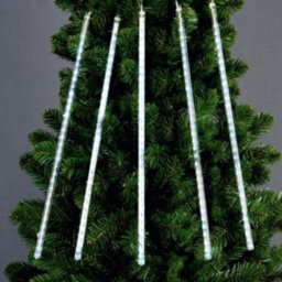 Samuel Alexander 15Pc 10.5M 70Cm Premier Snowing Shower Icicle Christmas Lights With 450 Cool White Leds - thumbnail 5