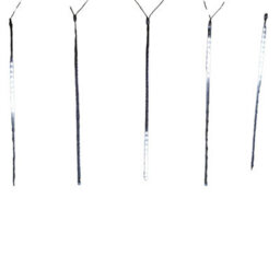Samuel Alexander 15Pc 10.5M 70Cm Premier Snowing Shower Icicle Christmas Lights With 450 Cool White Leds - thumbnail 8