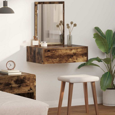 Walplus Dressing Table Brown 60 X 40 X 70 Cm Engineered Wood - image 1