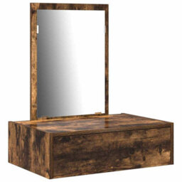Walplus Dressing Table Brown 60 X 40 X 70 Cm Engineered Wood - thumbnail 2
