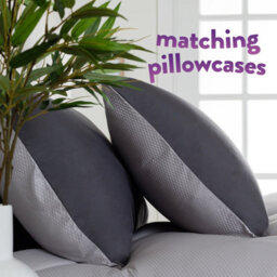 Slumberdown Coverless Duvet Single 10.5 Tog 2N1 Design Matching Pillow Case Reversible All Year Round Embossed Cover Washable - thumbnail 4
