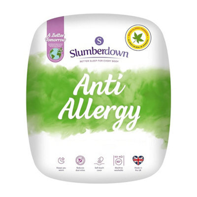Slumberdown Anti Allergy 10.5 Tog All Year Round Duvet, Super King - image 1