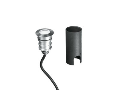 Luminosa Lighting Luminosa Impact 24V Led Recessed Downlight Nickel, Ip67 180Lm 3000K 4X5.7Cm