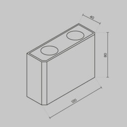 Luminosa Lighting Luminosa Show Outdoor Up Down Wall Lamp White 3000K 200Lm Ip54 - thumbnail 3