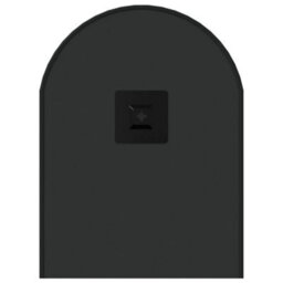 Vidaxl Wall Mirror Black 60X25 Cm Oval - thumbnail 5