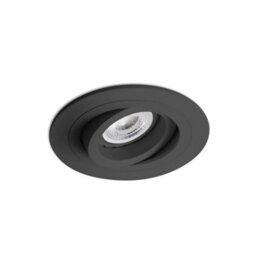 Luminosa Lighting Luminosa Rad Tiltable Black Recessed Downlight Gu10 - thumbnail 4
