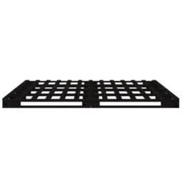 Berkfield Pallet Bed Black 135X190 Cm Double Wood Pine - thumbnail 6