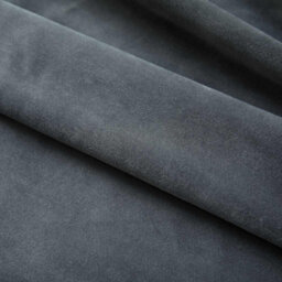 Walplus Blackout Curtains 2 Pcs With Hooks Velvet Anthracite 140X245 Cm - thumbnail 3
