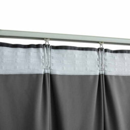 Walplus Blackout Curtains 2 Pcs With Hooks Velvet Anthracite 140X245 Cm - thumbnail 4