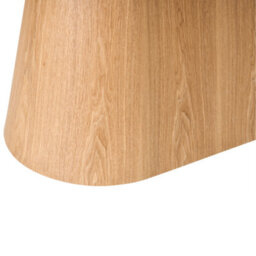 Beliani Dining Table Lockhart Light Ash Wood 180 Cm 90 Cm - thumbnail 6