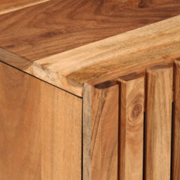 Berkfield Bathroom Sink Cabinet 62X34X58 Cm Solid Wood Acacia - thumbnail 7