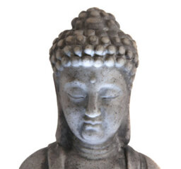 Primrose Buddha And Crystal Ball Water Feature Fountain With Led Lights Indoor Outdoor Use H66Cm - thumbnail 5