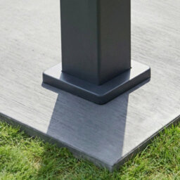 Sweeek - Louvered Pergola Aluminium 4 X 3M Anthracite - Triomphe - thumbnail 6