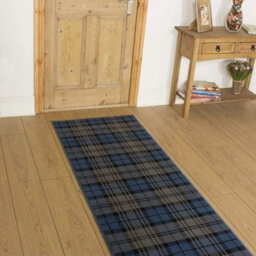 Tartan Hallway Runner Rug - Soft, Comfortable & Durable Carpet For Hall, Kitchen & Corridor - thumbnail 5