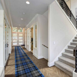 Tartan Hallway Runner Rug - Soft, Comfortable & Durable Carpet For Hall, Kitchen & Corridor - thumbnail 1