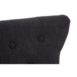 Orsina Regents Park Grey Linen Dining Chair - thumbnail 5