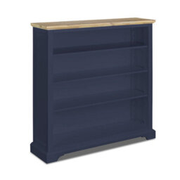 Statement Furniture Florence Navy Blue Bookcase With Adjustable Shelves, Fully Assembled Bookshelf - thumbnail 3