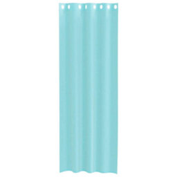 Walplus Voile Curtains With Grommets 2 Pcs Turquoise - thumbnail 4