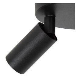 Lucide Ritmo Ceiling Spotlight Diameter 15Cm 2Xgu10 (Mr11) - Black - thumbnail 4