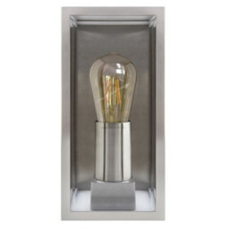 Long Life Lamps Company Rectangular Glass Outdoor Wall Light Lantern Stainless Steel Body Zlc083 - thumbnail 6