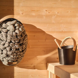 Waltons Novi Outdoor Sauna With Small Veranda, Garden Cabin, Scandinavian Sauna With Veranda, 4 Heating Options, Aspen Bench - thumbnail 9