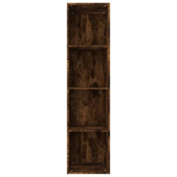Berkfield Book Cabinet/tv Cabinet Smoked Oak 36X30X143 Cm Engineered Wood - thumbnail 9