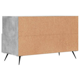 Berkfield Sturdy Tv Cabinet Concrete Grey 80X36X50 Cm Engineered Wood - thumbnail 8